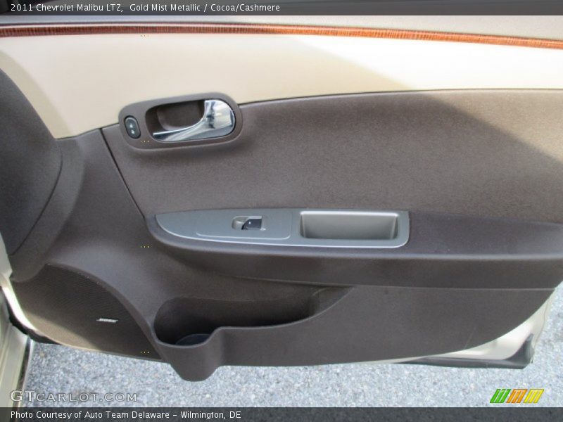 Gold Mist Metallic / Cocoa/Cashmere 2011 Chevrolet Malibu LTZ