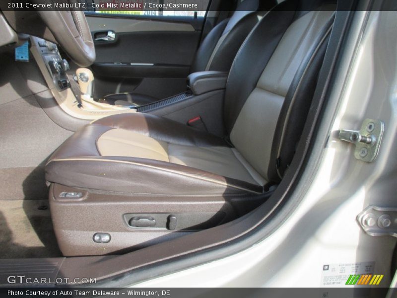 Gold Mist Metallic / Cocoa/Cashmere 2011 Chevrolet Malibu LTZ
