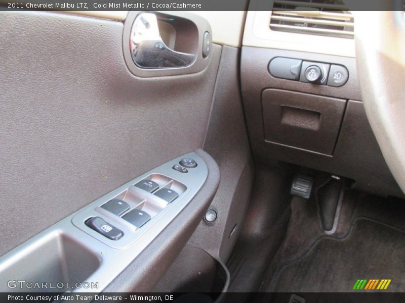 Gold Mist Metallic / Cocoa/Cashmere 2011 Chevrolet Malibu LTZ