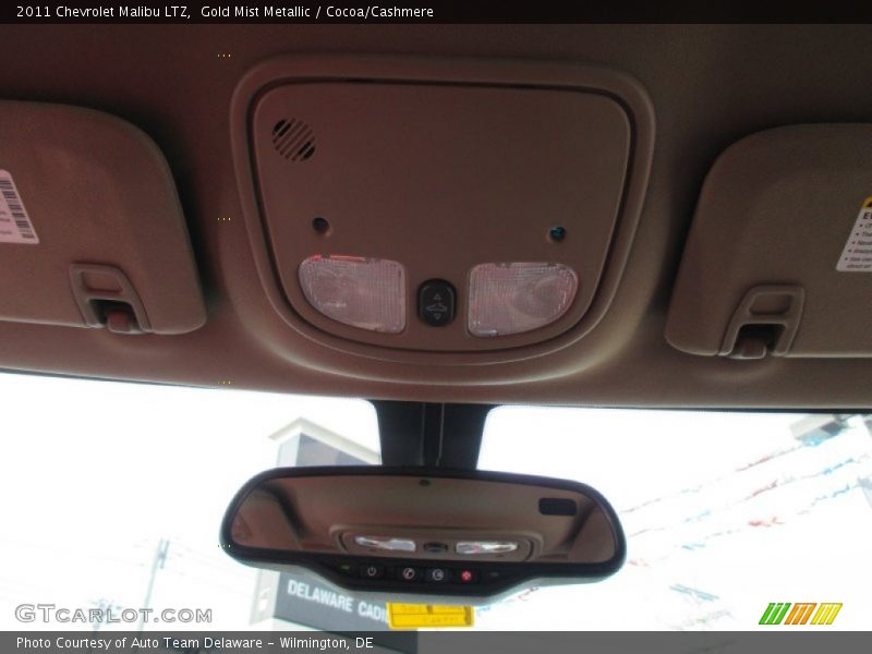 Gold Mist Metallic / Cocoa/Cashmere 2011 Chevrolet Malibu LTZ