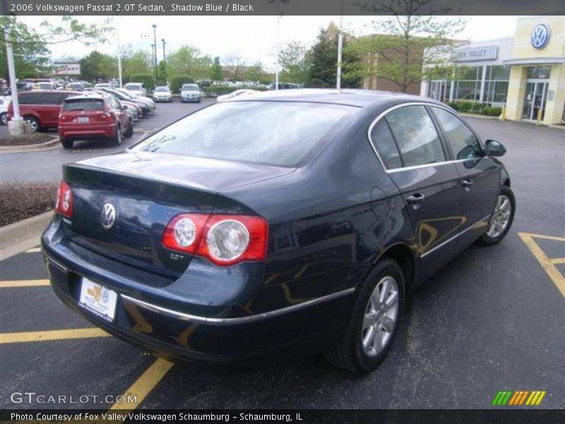 Shadow Blue / Black 2006 Volkswagen Passat 2.0T Sedan