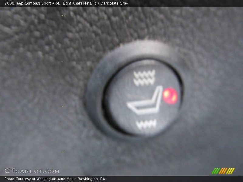 Light Khaki Metallic / Dark Slate Gray 2008 Jeep Compass Sport 4x4