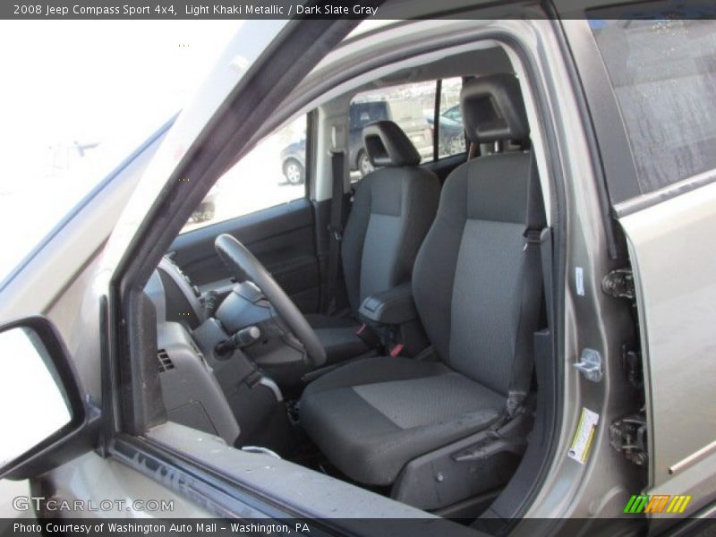 Light Khaki Metallic / Dark Slate Gray 2008 Jeep Compass Sport 4x4