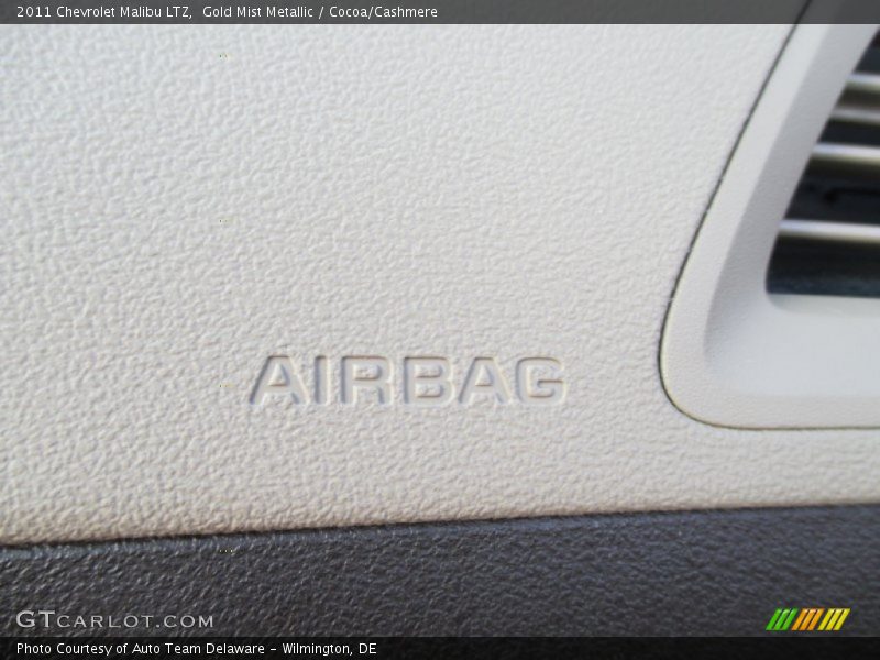 Gold Mist Metallic / Cocoa/Cashmere 2011 Chevrolet Malibu LTZ