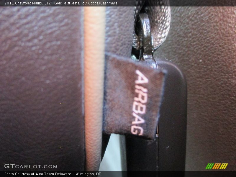 Gold Mist Metallic / Cocoa/Cashmere 2011 Chevrolet Malibu LTZ