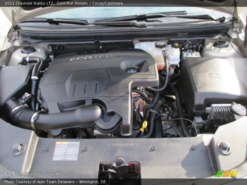 Gold Mist Metallic / Cocoa/Cashmere 2011 Chevrolet Malibu LTZ
