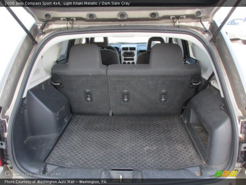 Light Khaki Metallic / Dark Slate Gray 2008 Jeep Compass Sport 4x4