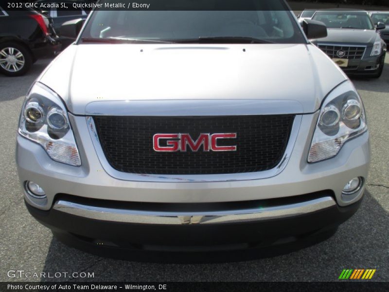 Quicksilver Metallic / Ebony 2012 GMC Acadia SL
