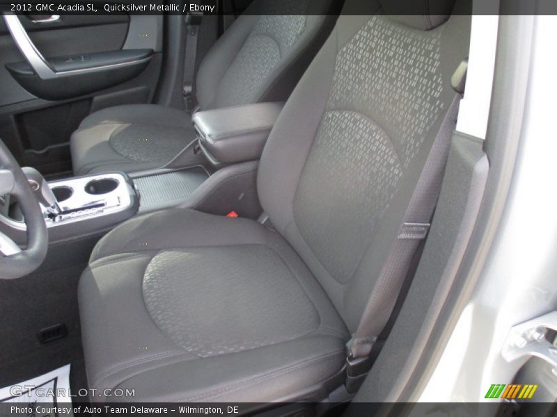 Quicksilver Metallic / Ebony 2012 GMC Acadia SL
