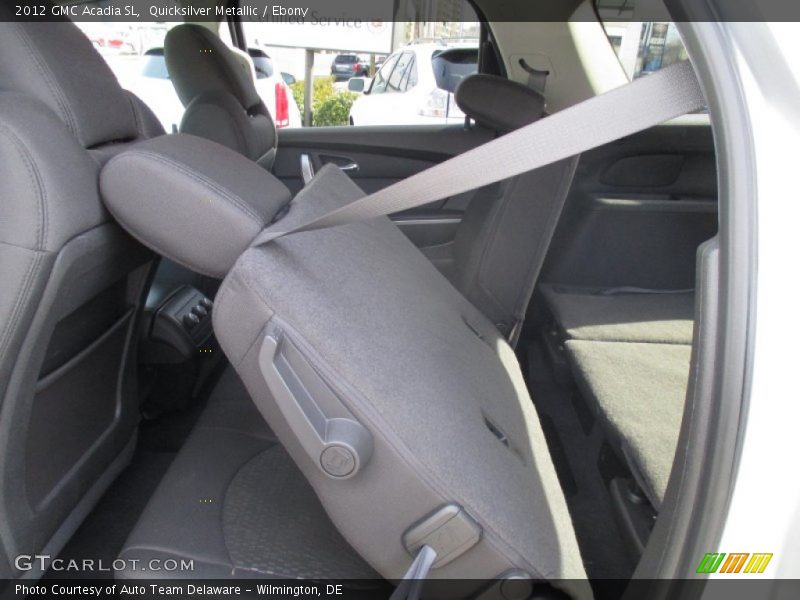 Quicksilver Metallic / Ebony 2012 GMC Acadia SL