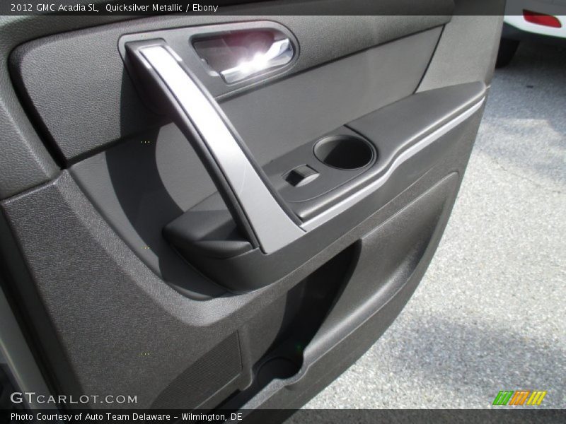 Quicksilver Metallic / Ebony 2012 GMC Acadia SL