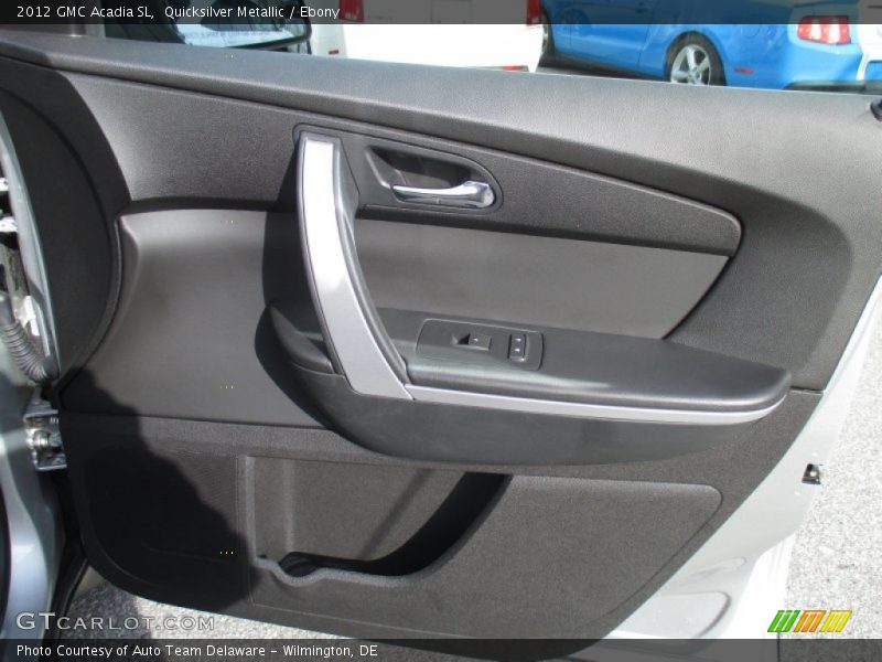 Quicksilver Metallic / Ebony 2012 GMC Acadia SL