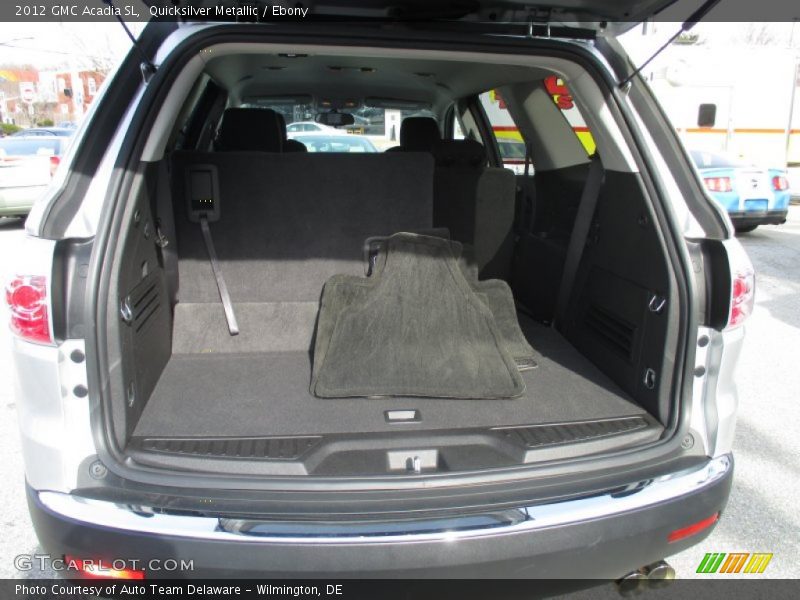 Quicksilver Metallic / Ebony 2012 GMC Acadia SL