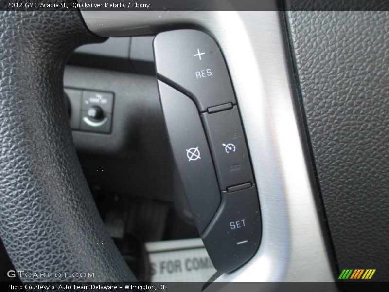 Quicksilver Metallic / Ebony 2012 GMC Acadia SL
