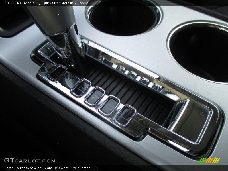 Quicksilver Metallic / Ebony 2012 GMC Acadia SL