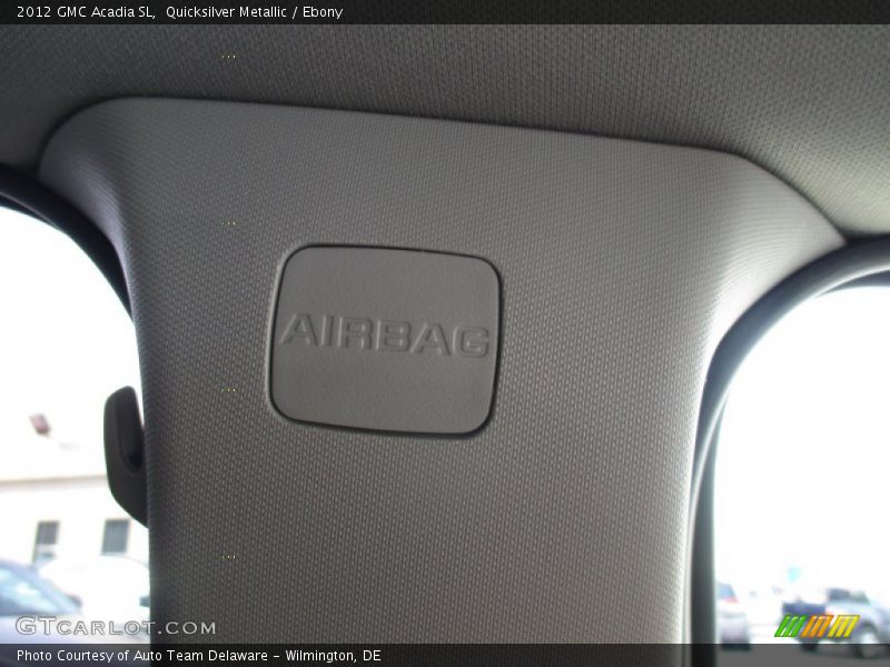Quicksilver Metallic / Ebony 2012 GMC Acadia SL