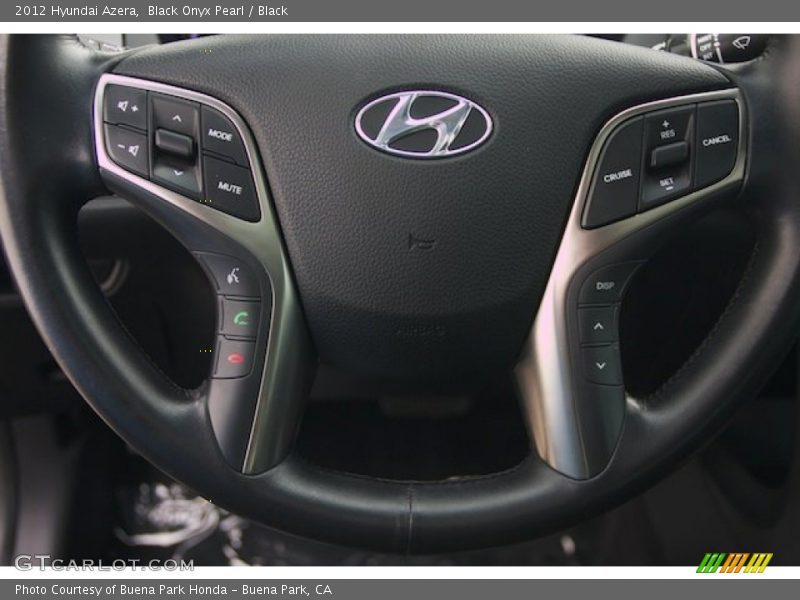 Black Onyx Pearl / Black 2012 Hyundai Azera