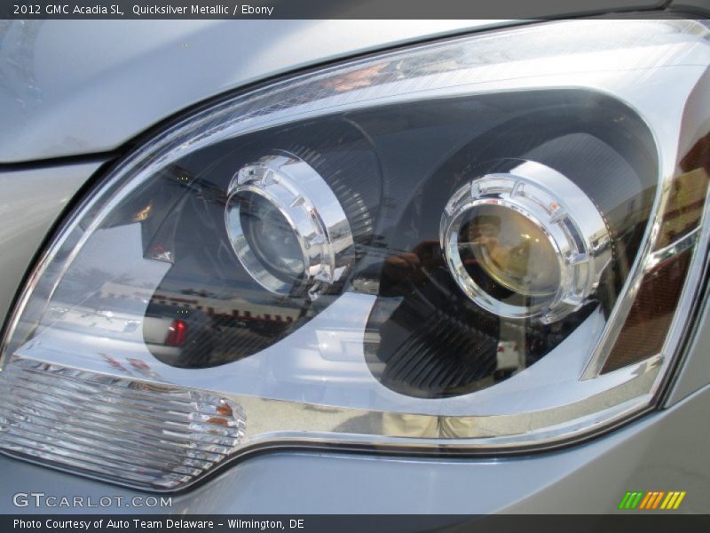 Quicksilver Metallic / Ebony 2012 GMC Acadia SL