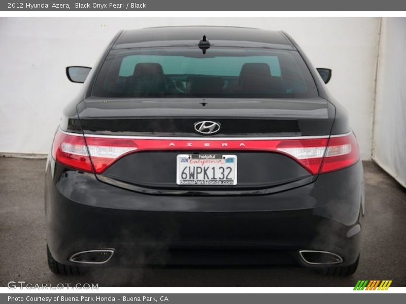 Black Onyx Pearl / Black 2012 Hyundai Azera