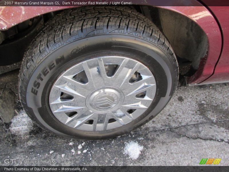 Dark Toreador Red Metallic / Light Camel 2007 Mercury Grand Marquis GS
