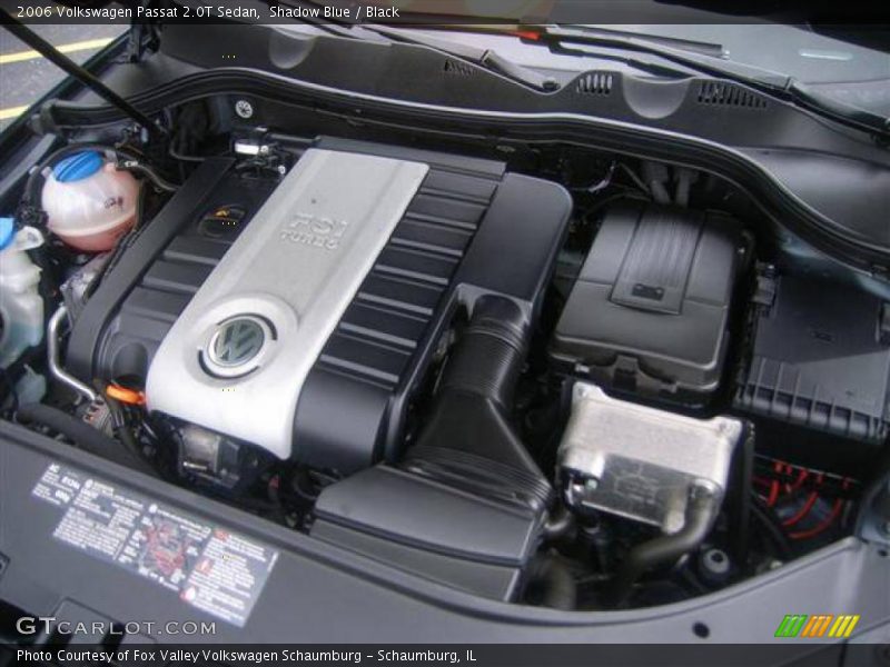 Shadow Blue / Black 2006 Volkswagen Passat 2.0T Sedan
