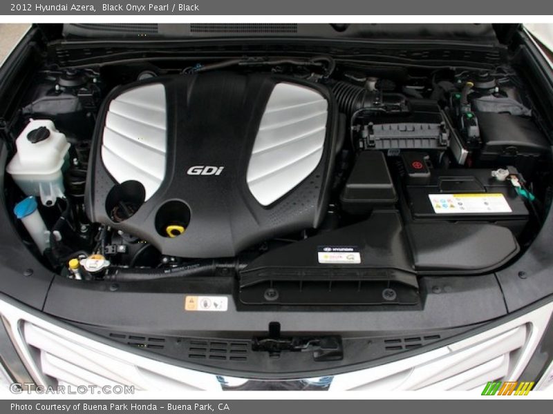  2012 Azera  Engine - 3.3 Liter GDI DOHC 24-Valve Dual-CVVT V6