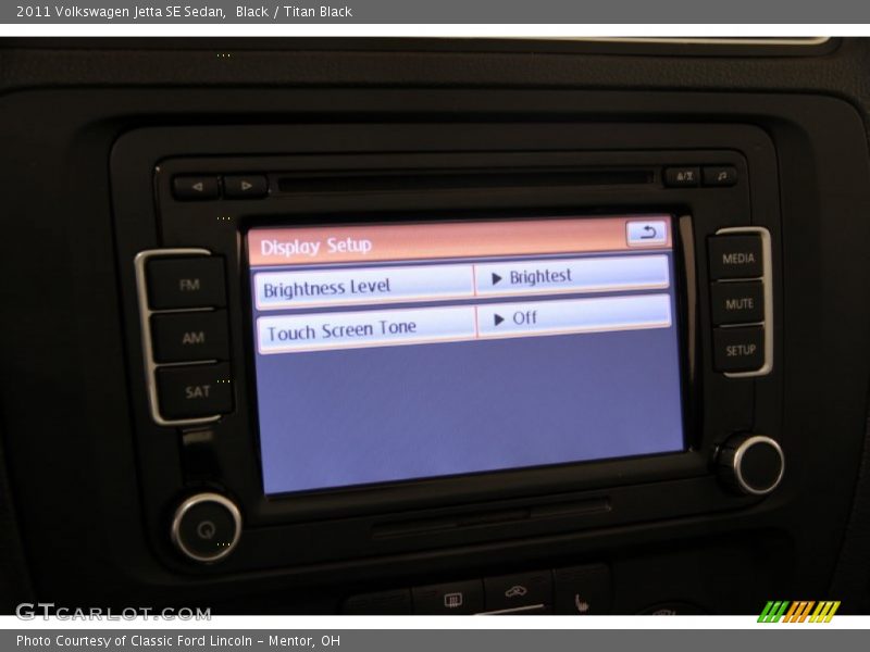 Black / Titan Black 2011 Volkswagen Jetta SE Sedan