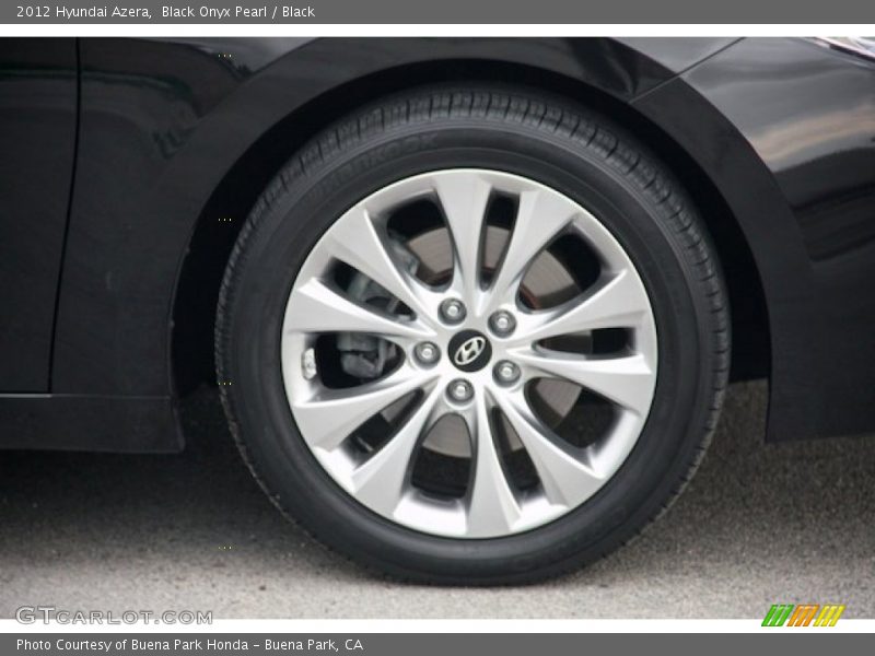 Black Onyx Pearl / Black 2012 Hyundai Azera