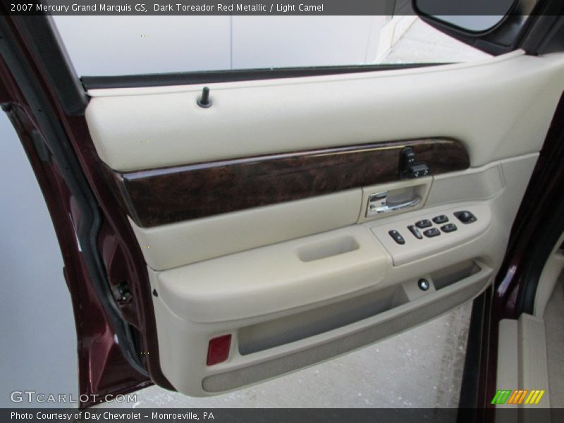 Dark Toreador Red Metallic / Light Camel 2007 Mercury Grand Marquis GS