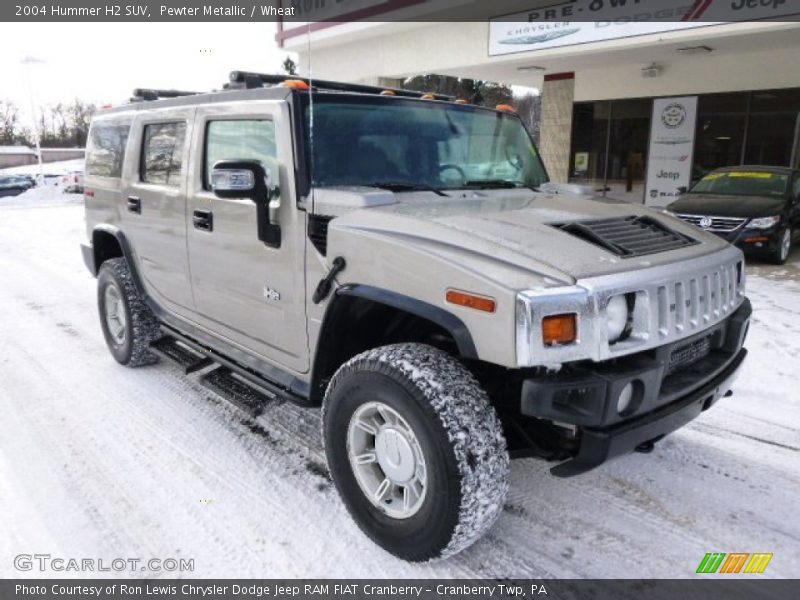 Pewter Metallic / Wheat 2004 Hummer H2 SUV