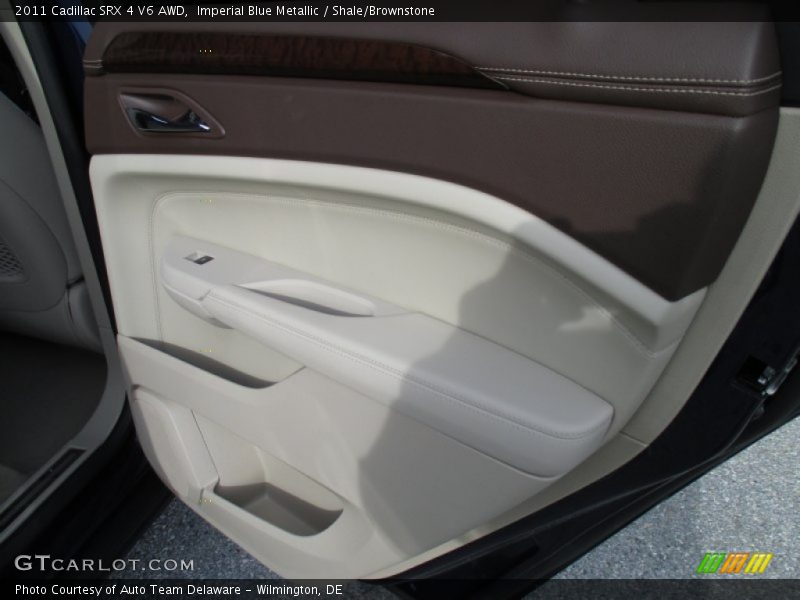 Imperial Blue Metallic / Shale/Brownstone 2011 Cadillac SRX 4 V6 AWD