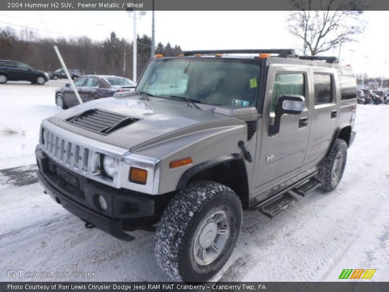 Pewter Metallic / Wheat 2004 Hummer H2 SUV