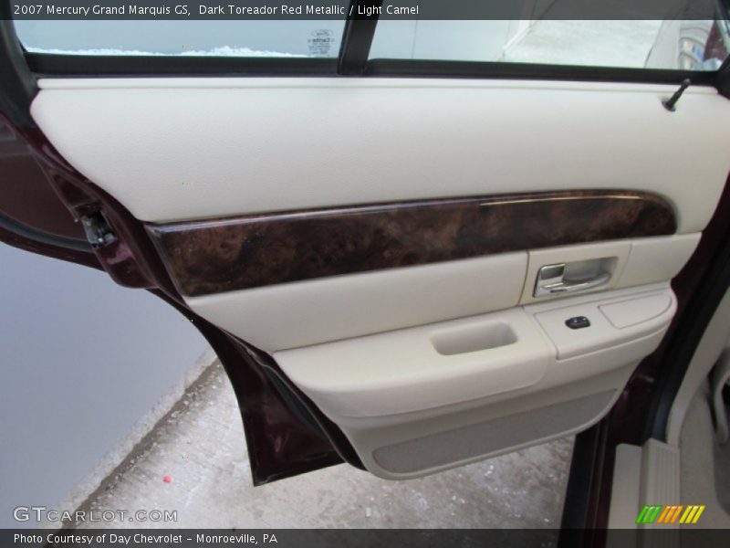 Dark Toreador Red Metallic / Light Camel 2007 Mercury Grand Marquis GS