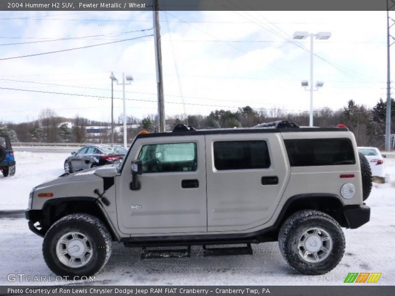 Pewter Metallic / Wheat 2004 Hummer H2 SUV