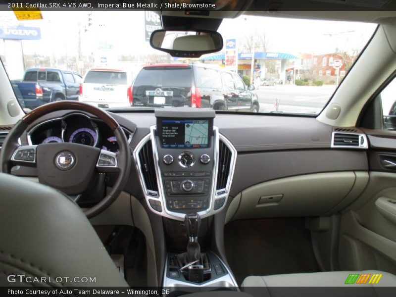 Imperial Blue Metallic / Shale/Brownstone 2011 Cadillac SRX 4 V6 AWD