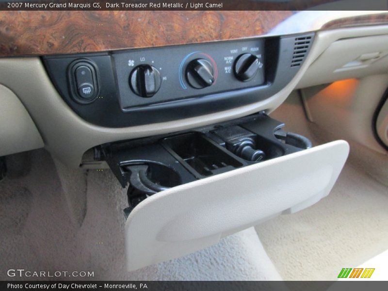 Dark Toreador Red Metallic / Light Camel 2007 Mercury Grand Marquis GS