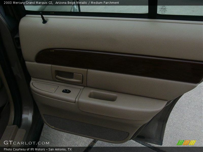 Arizona Beige Metallic / Medium Parchment 2003 Mercury Grand Marquis GS