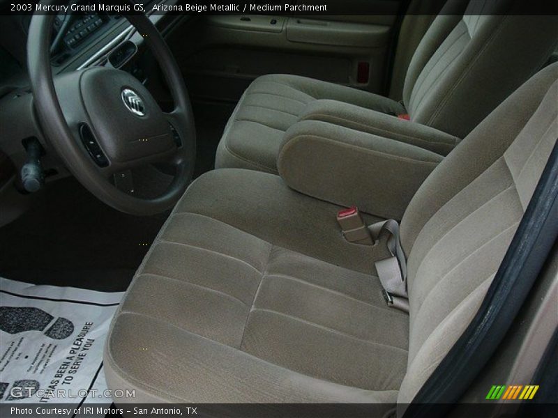 Arizona Beige Metallic / Medium Parchment 2003 Mercury Grand Marquis GS