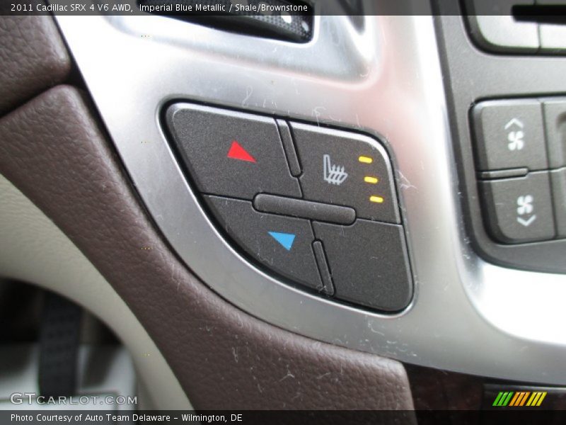 Imperial Blue Metallic / Shale/Brownstone 2011 Cadillac SRX 4 V6 AWD