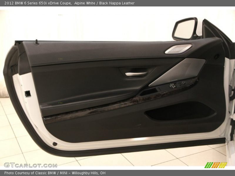 Door Panel of 2012 6 Series 650i xDrive Coupe