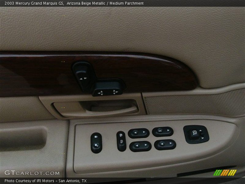 Arizona Beige Metallic / Medium Parchment 2003 Mercury Grand Marquis GS