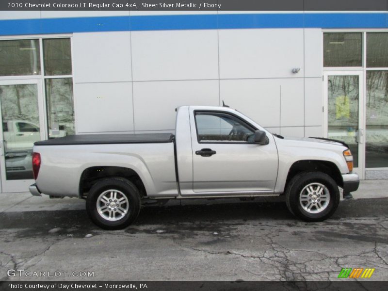  2010 Colorado LT Regular Cab 4x4 Sheer Silver Metallic