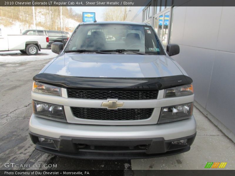 Sheer Silver Metallic / Ebony 2010 Chevrolet Colorado LT Regular Cab 4x4