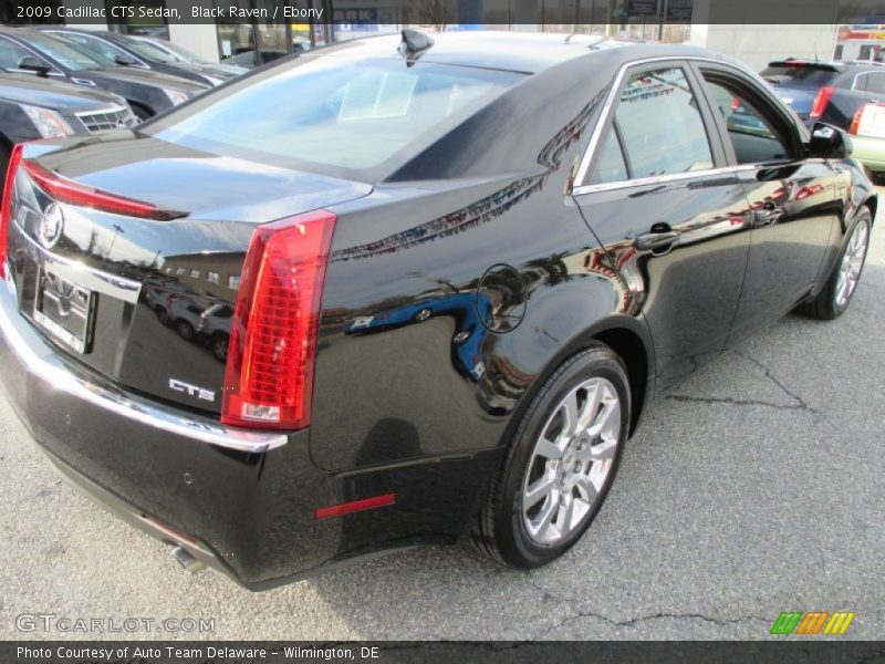 Black Raven / Ebony 2009 Cadillac CTS Sedan