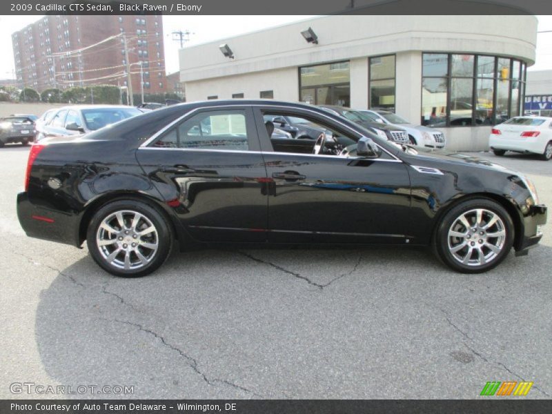 Black Raven / Ebony 2009 Cadillac CTS Sedan