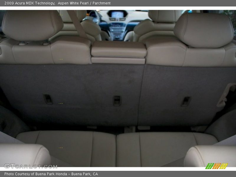 Aspen White Pearl / Parchment 2009 Acura MDX Technology