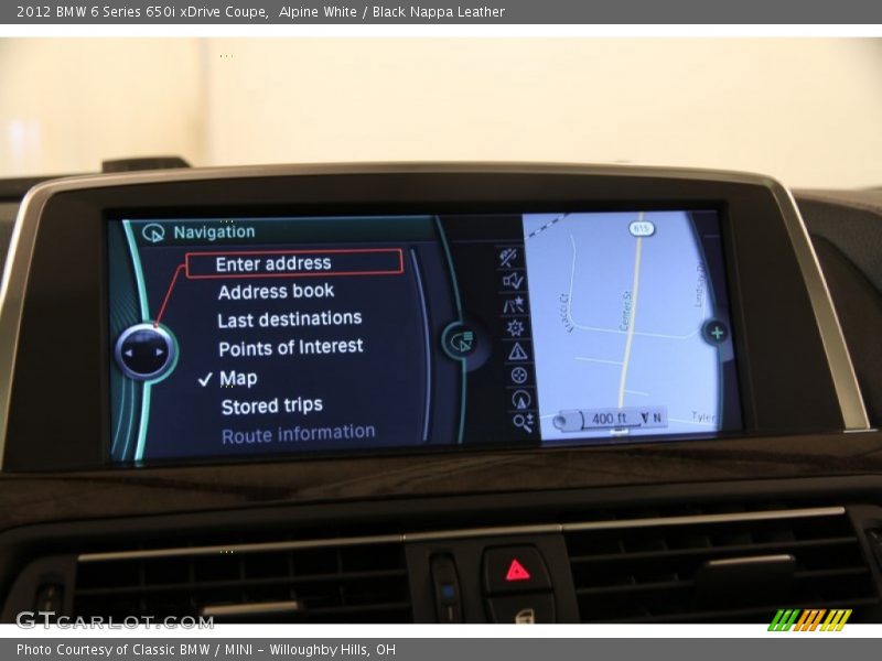 Alpine White / Black Nappa Leather 2012 BMW 6 Series 650i xDrive Coupe