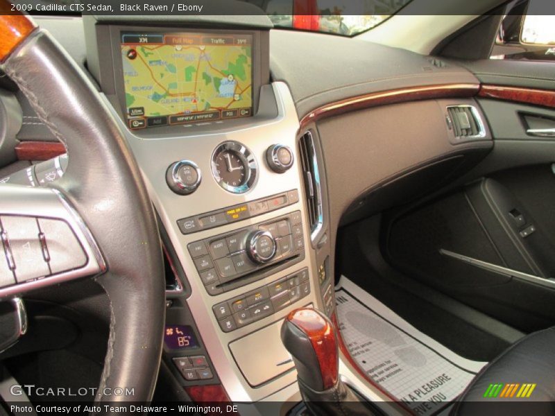 Black Raven / Ebony 2009 Cadillac CTS Sedan