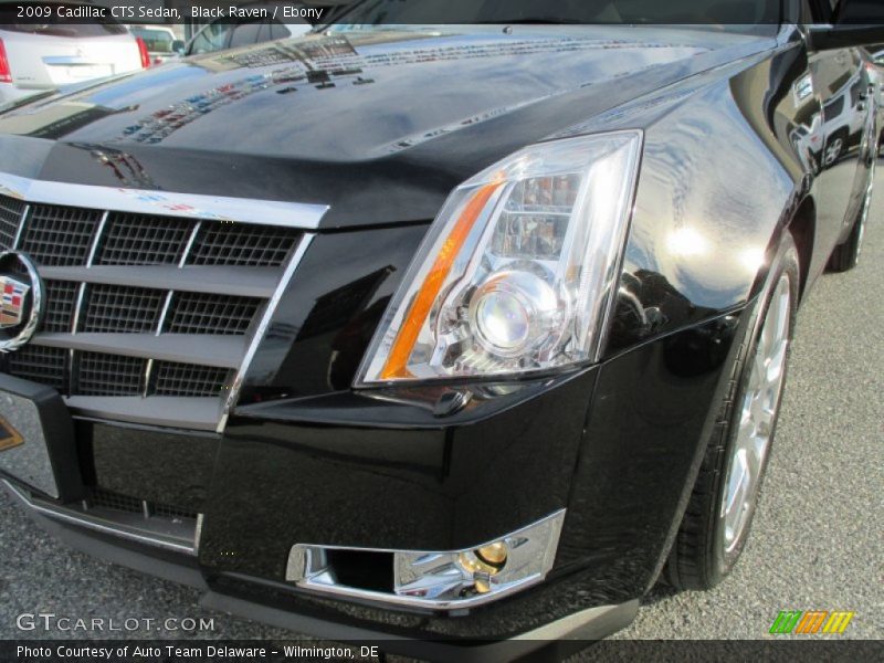 Black Raven / Ebony 2009 Cadillac CTS Sedan