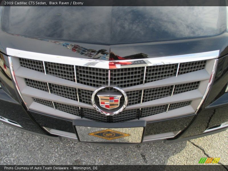 Black Raven / Ebony 2009 Cadillac CTS Sedan